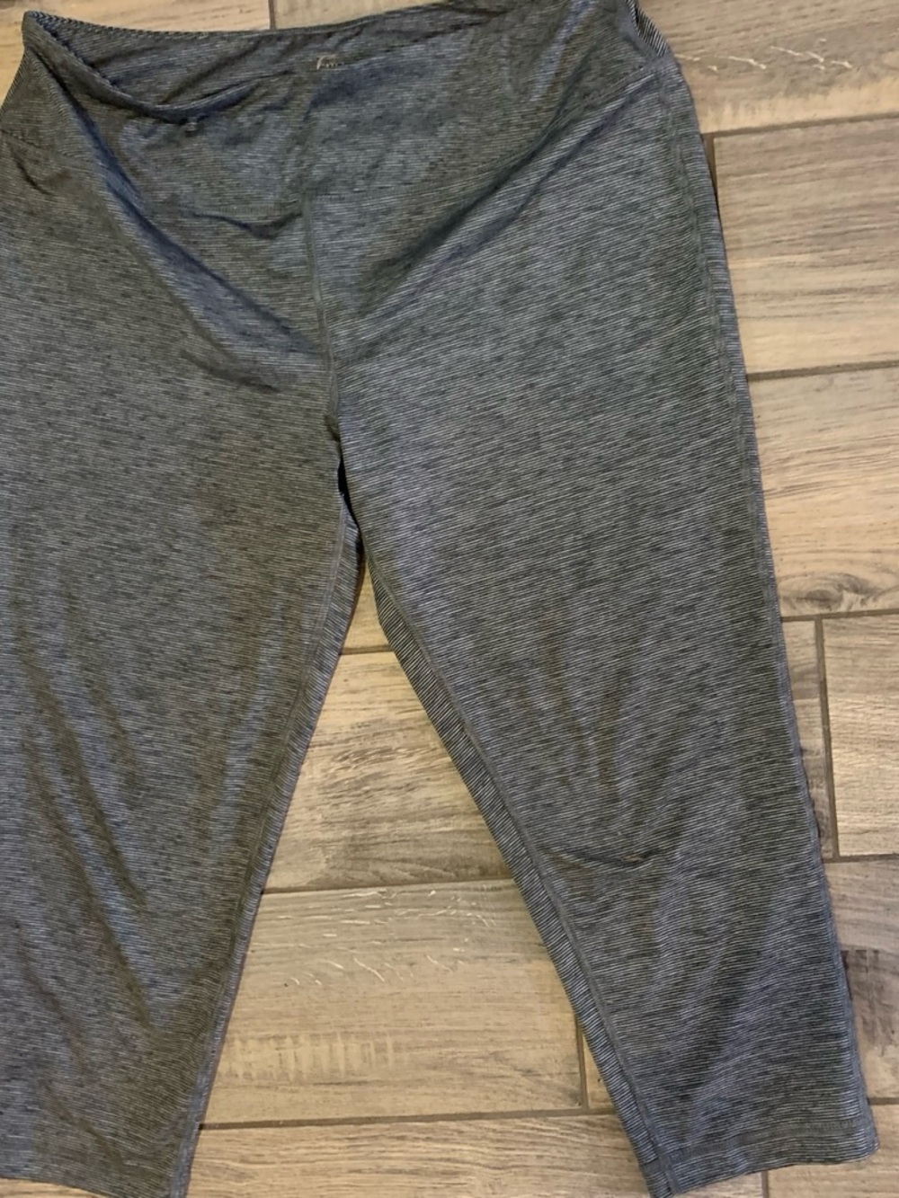 3-Pack Women's Active Leggings in Charcoal, Hot Pink & Purple Heather - Picture 5 of 5